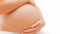 gravid kvindes mave