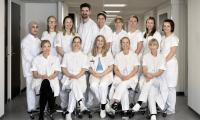 Gruppebillede af BIOSKIN-holdet fra Herlev og Gentofte Hospital