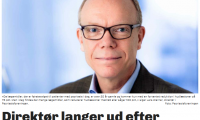 Skærmbillede af artiklen med Lars Werner hos nyhedsmediet Dagens Medicin